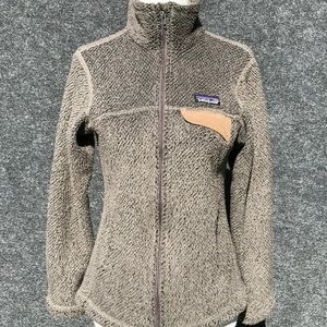 PATAGONIA Deep Pile Full Zip Re-Tool Fleece Jacket